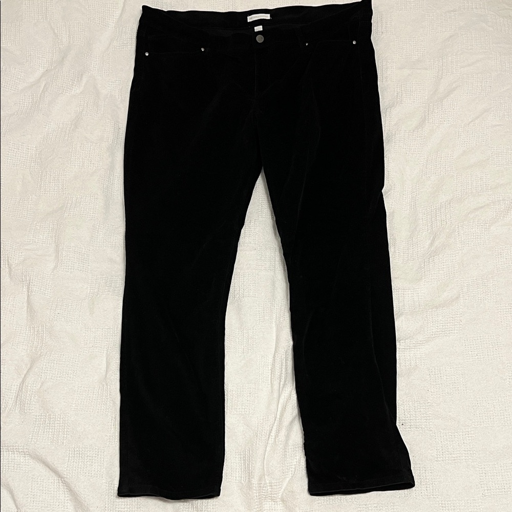 New York & Company Classic Black Women's Corduroys